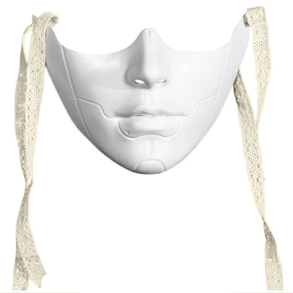 Adult Mechanical Half-Face Masquerade Mask — Cosplay & Halloween Dress-Up Prop for Men & Women Gift