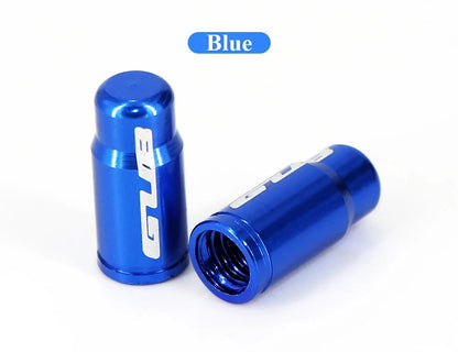 RISK 4-in-1 Bike Valve Core Wrench – Portable Road Bicycle Tool with 2 Presta Valve Caps for Installation & Removal