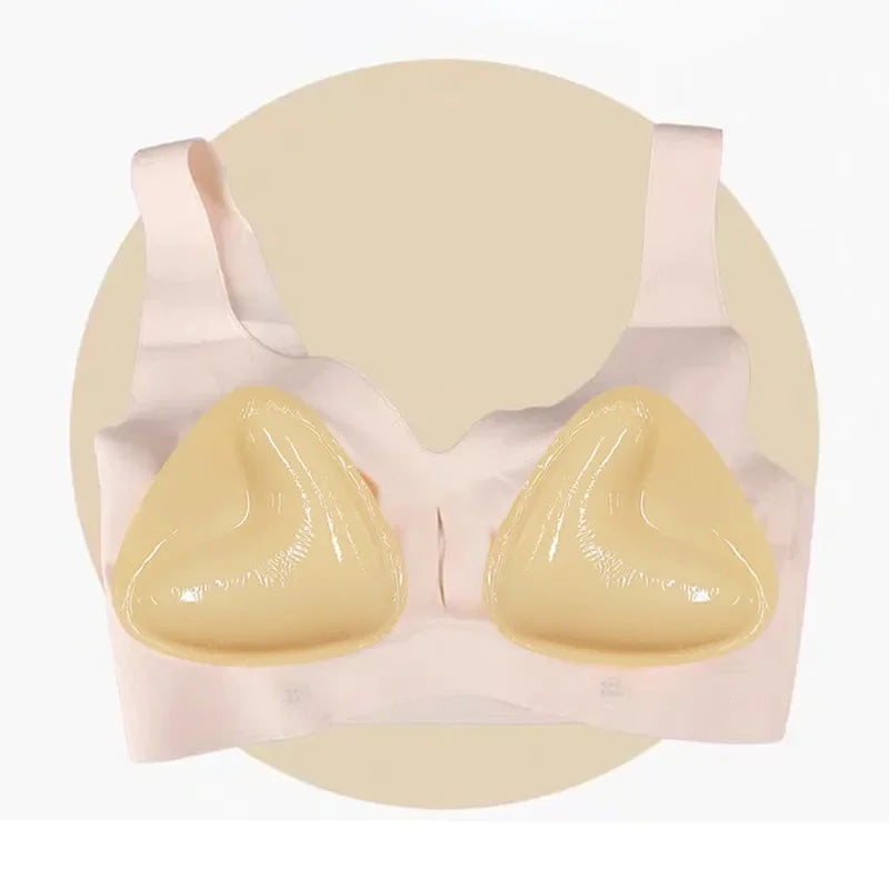 Self-Adhesive Push-Up Bra Inserts – Reusable Double-Sided Sticky Padding for Ultra Breast Lift
