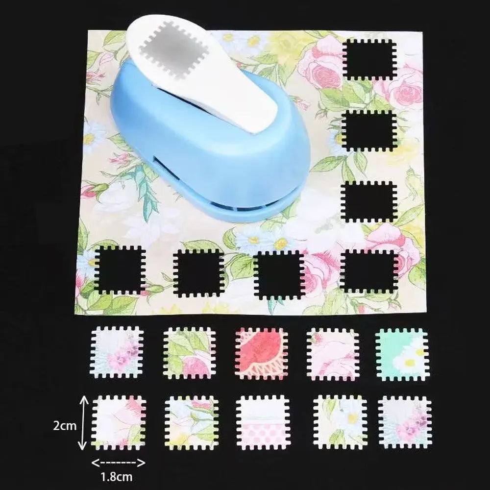 One-Piece Stamp Embossing Tool - Creative Journal Hole Punch & Handmade Scrapbooking Material Collection Accessory
