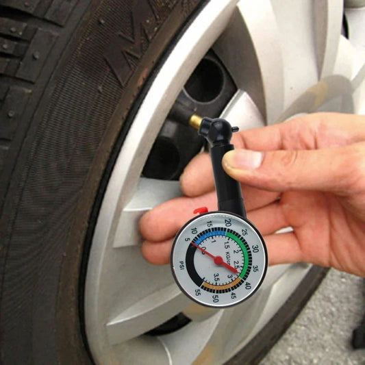 High Precision Car Tire Pressure Gauge – Auto Tire Inflation and Deflation Measurement Meter | Tyre Pressure Detector