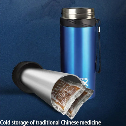 LCD Insulin Cooler Flask – Portable Outdoor Mini Vacuum Refrigerator for Medicine and Beverage Storage, Drug Cooler Fridge