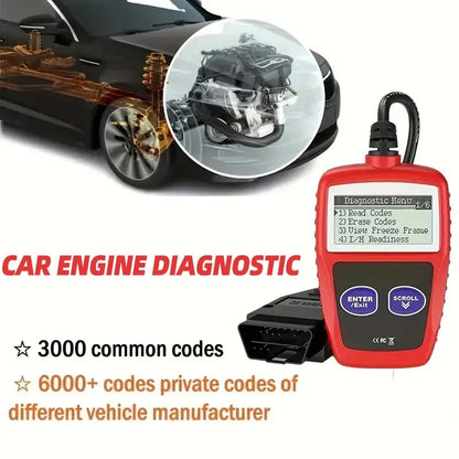 Universal OBD2 Car Fault Diagnosis Instrument - Clear Fault Codes Diagnostic Scanning Tool
