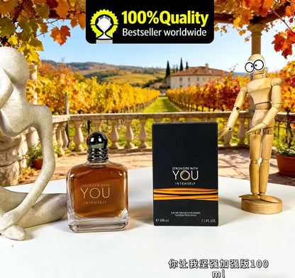 Clásico Love EDP Men’s Perfume – Rock Bluegrass Fragrance Body Spray, Long-Lasting Parfums Homme Self Unbounded Scent for Men
