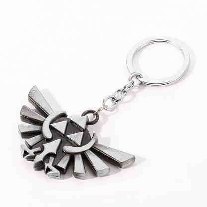 The Legend of Zelda Alloy Pendant Keychain – High-Quality Game Jewelry Gift for Fans