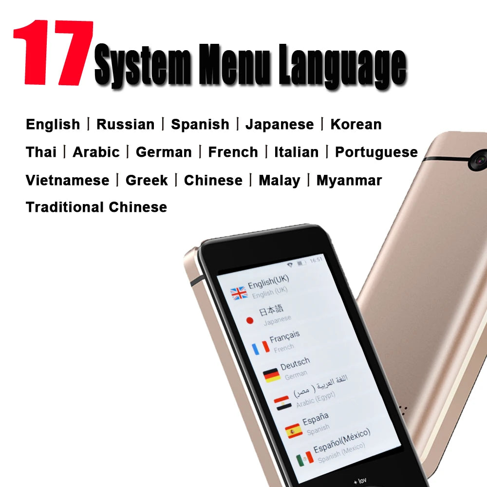 Newest M9 Instant Voice Translator – Portable Smart Language Translator, Real-Time Translation, Supports 12 Offline Languages