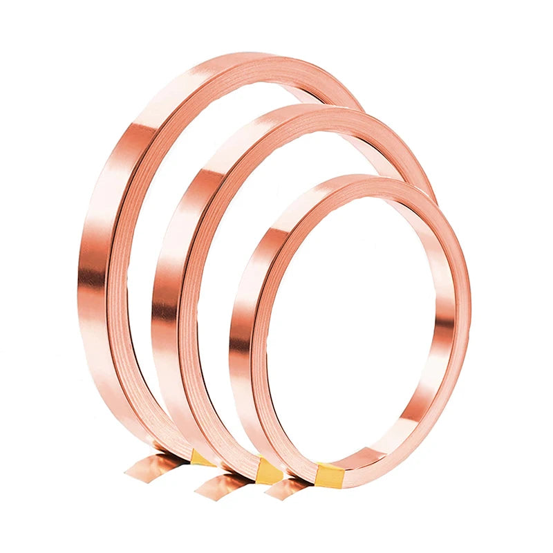 5M Pure Copper Strip – 0.15/0.2mm T2 High-Purity Copper for Li-ion Battery Pack Welding & Connection