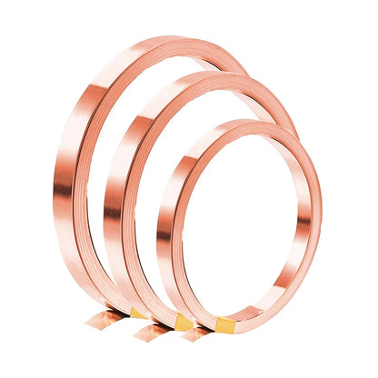 5M Pure Copper Strip – 0.15/0.2mm T2 High-Purity Copper for Li-ion Battery Pack Welding & Connection