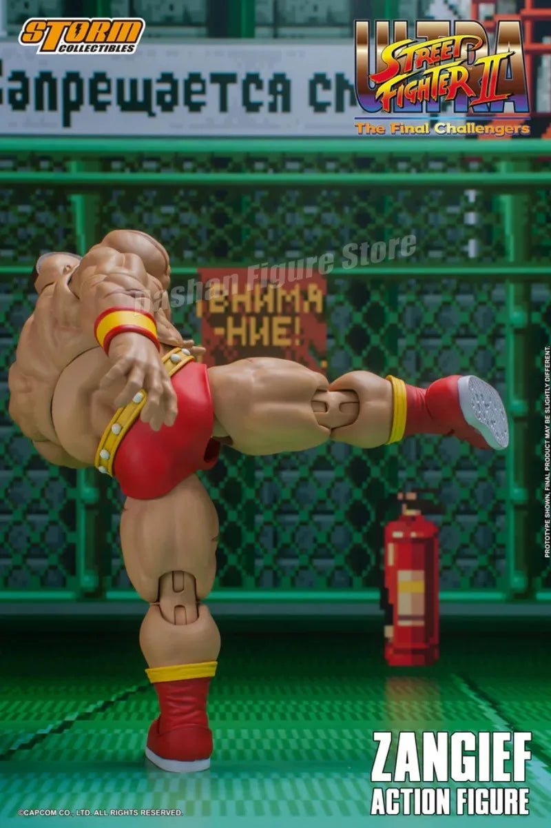 Storm Toys Street Fighter Zangief Action Figure – Movable Collectible Model from The Final Challengers