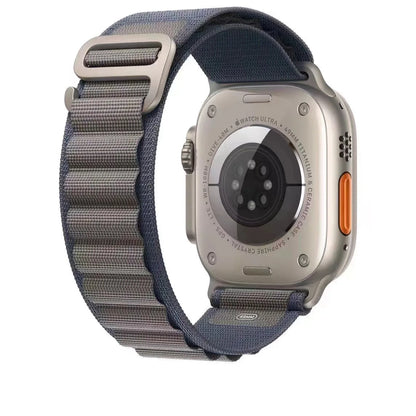Alpine Loop Nylon Sport Strap for iWatch — Compatible with Series 4–10, 42/46/49mm Bands