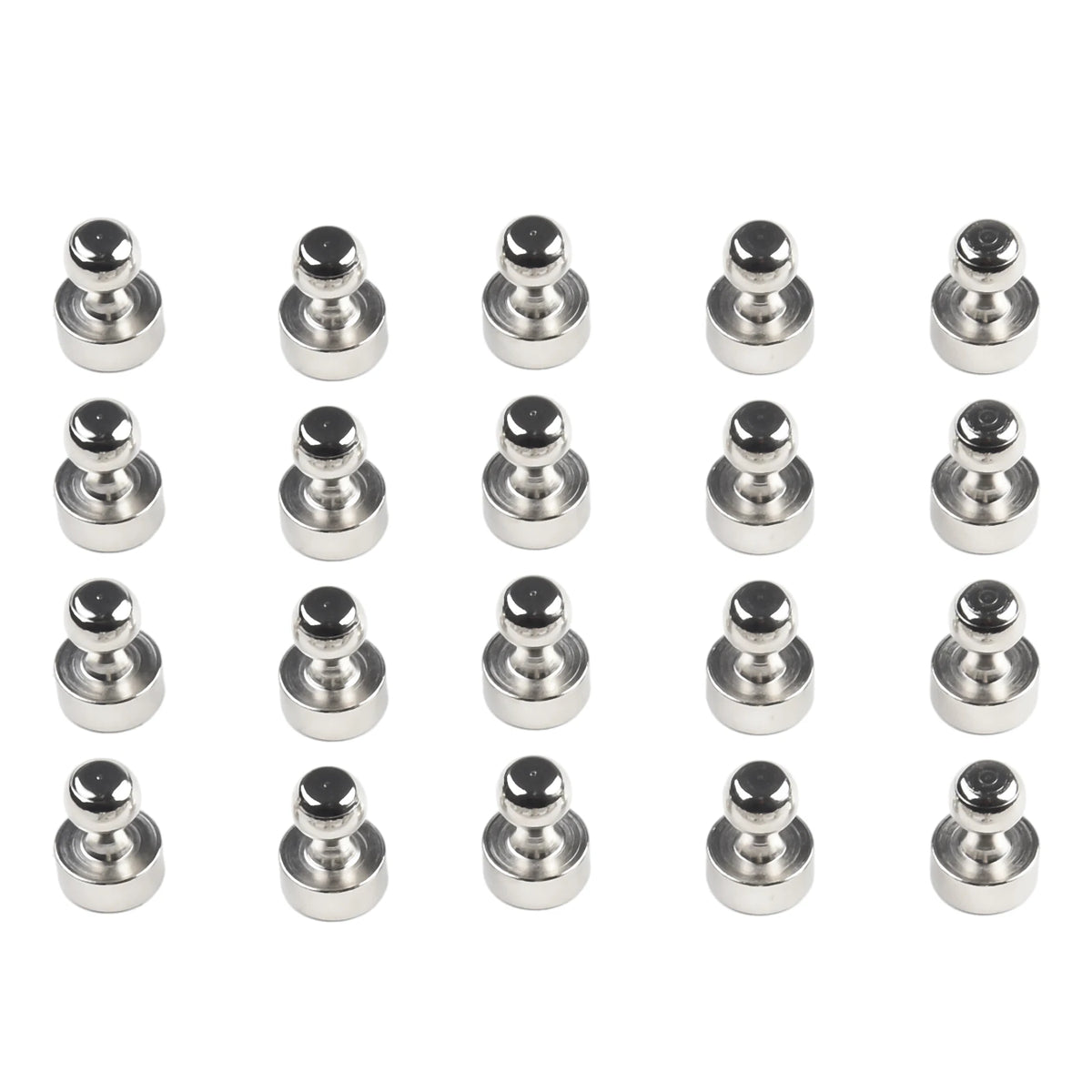 10/20pcs Neodymium Magnetic Pins - Strong Cone Board & Fridge Magnets for Home, Office & Storage
