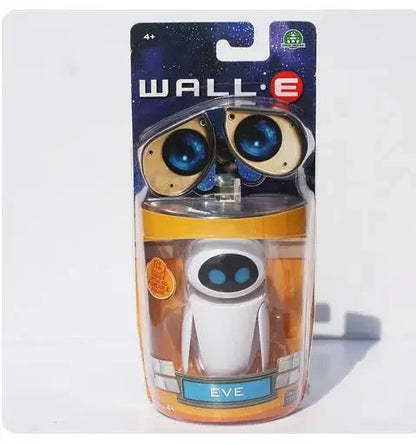 Disney Pixar Wall-E & Eva Action Figures – PVC Robot Toy Collectible for Kids Birthday Gift