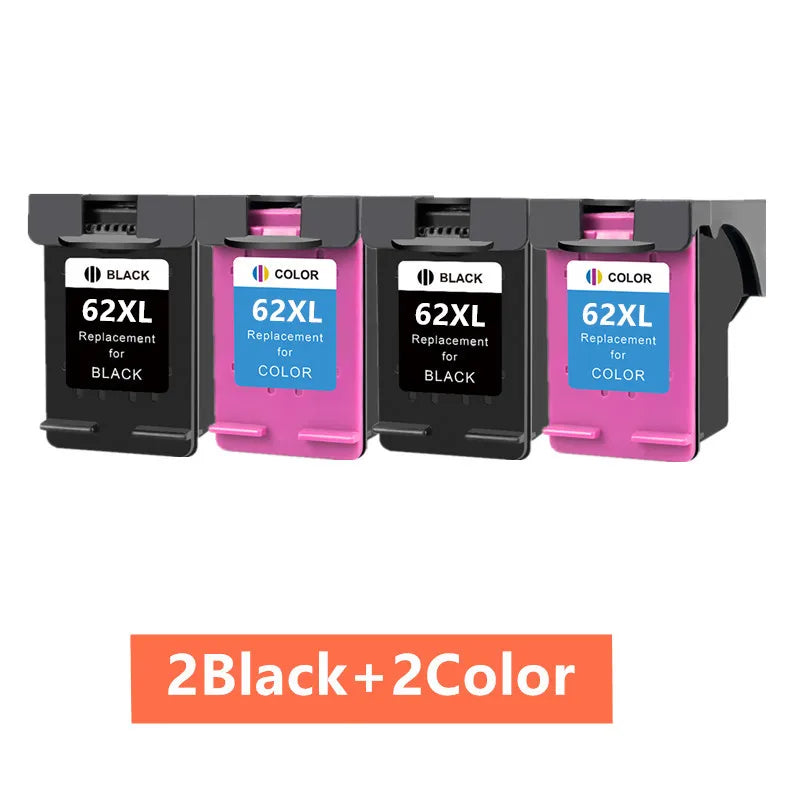 HP 62XL Compatible Ink Cartridge Replacement – High Yield Ink for HP Envy 5640 & OfficeJet 200, 5540, 5740, 5542, 7640 Printers
