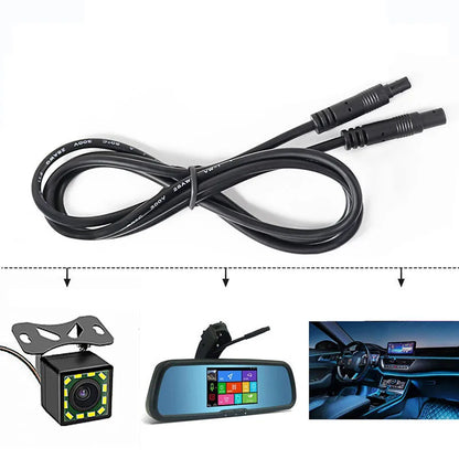 Car Rear View Camera Extension Cable - 1/2M 4Pin 5Pin 6Pin 8Pin Male to Female DVR Monitor Connector Wire
