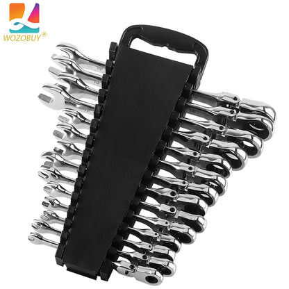 Professional Ratchet Wrench Set – Complete Socket & Flat Wrench Tool Kit for Automotive & Mechanical Repairs