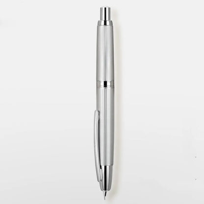 JinHao 10 Matte Black Fountain Pen — F/EF Nib Writing Pen for Office, School & Gifts
