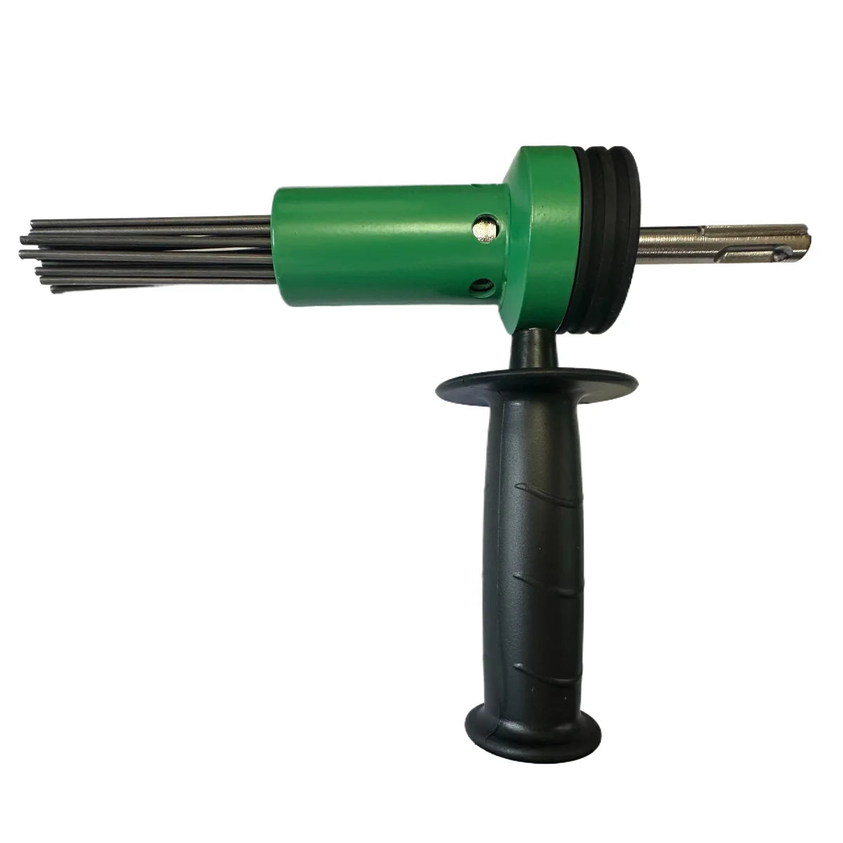 SDS Plus Deburring Tool - Detachable Handle Needle Deslagger for Rust Removal & Metal Edge Finishing