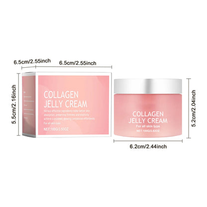 100g Collagen Jelly Cream – Anti-Aging, Hydrating & Skin Tightening Face Care for Wrinkles