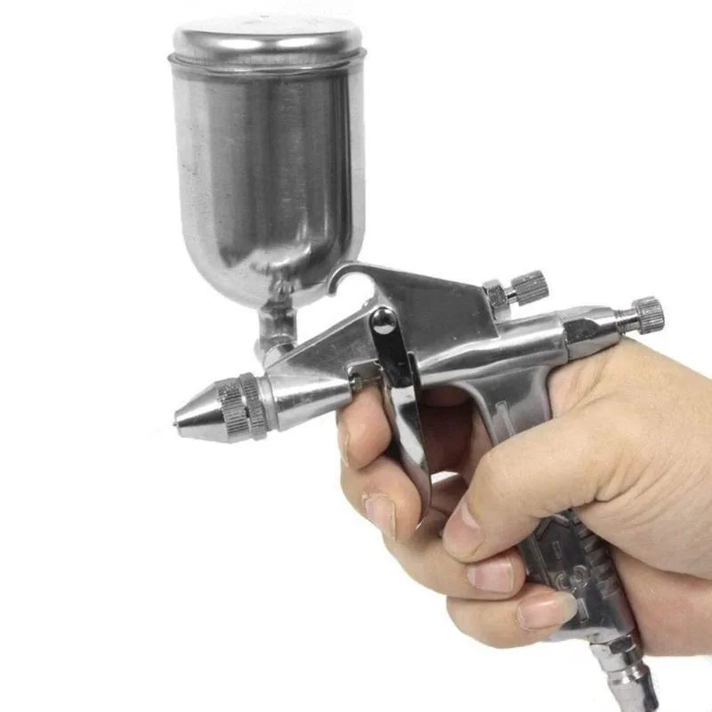 125ml Mini Spray Gun – 0.5mm Nozzle Pneumatic Airbrush for Professional Car Painting & Repair