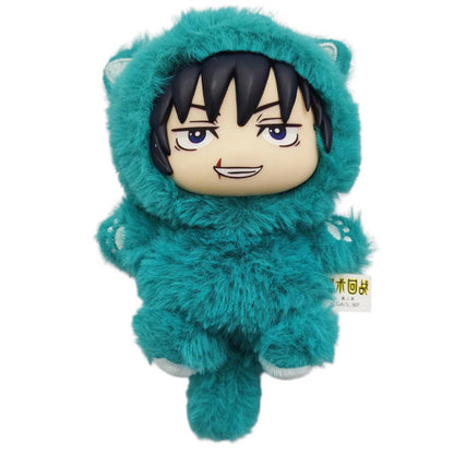 Spell Return Battle Paradise Party Plush Keychain - Cute Character Doll Pendant and Birthday Gift for Boys and Girls