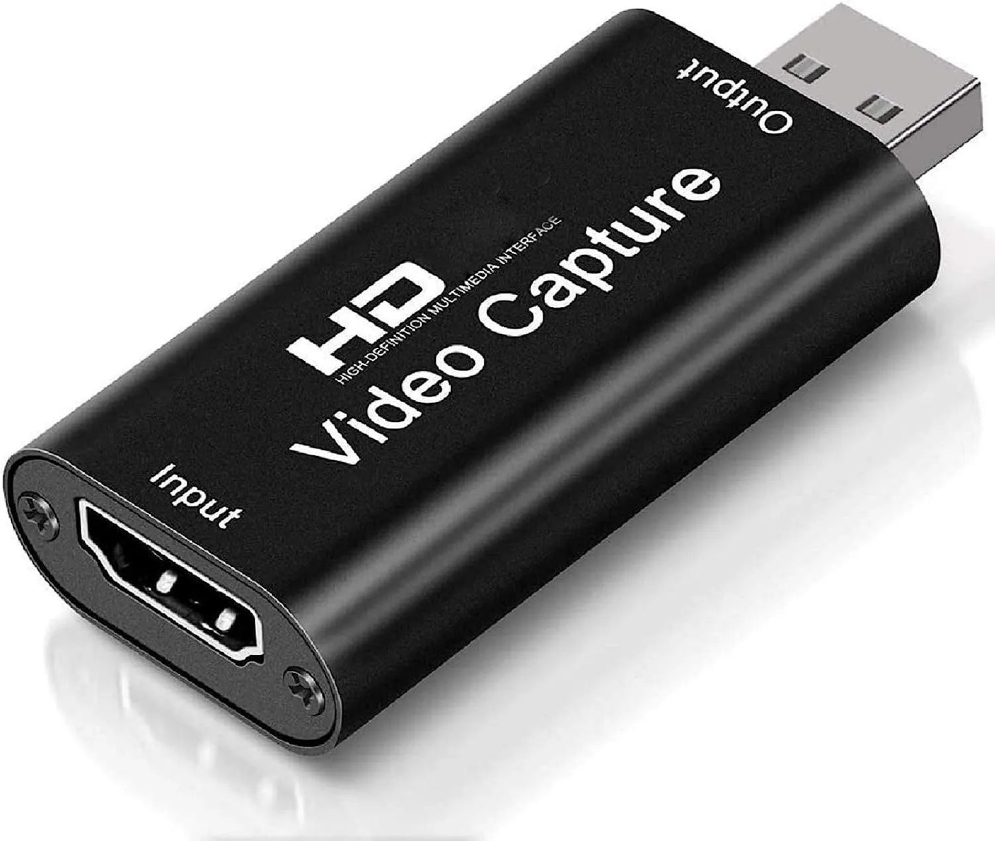 4K HDMI-Compatible Video Capture Card – USB 2.0 1080P Streaming Recorder for PS4, Game, DVD, and Camera