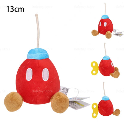 Hot Game Mario Plush Toy — Piranha Plant & Ice Fire Flower Soft Stuffed Doll for Kids Fans Gift