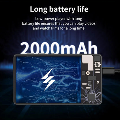 80GB Android MP3 Player — 4.0" Full Touch Screen with Bluetooth, WiFi, Built-in Speakers & Browser Support