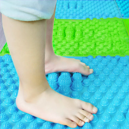 Reflexology Foot Massage Pad - Acupressure Mat for Toe Pressure, Blood Circulation, Pain, and Stress Relief