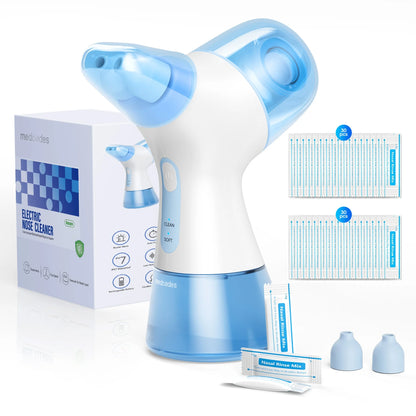 Nasal Irrigation System – Sinus Rinse Machine with Water and Waste Collection Tanks for Nasal Cleansing