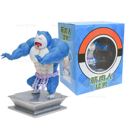 13 Styles Pokémon Muscle Figures – Magikarp, Snorlax, Dugtrio, Psyduck, Squirtle, Bulbasaur, Gengar PVC Action Toys