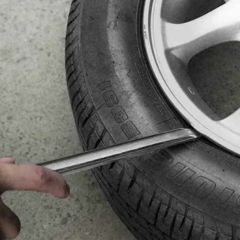 Car Tire Wrench & Rim Opener Tool – Steel Tire Iron Lever for Car, Motorcycle & Bicycle Repair