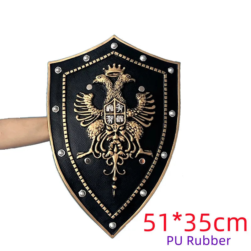 1:1 Breath of the Wild Link Shield – PU Rubber Cosplay Weapon Toy & Halloween Prop