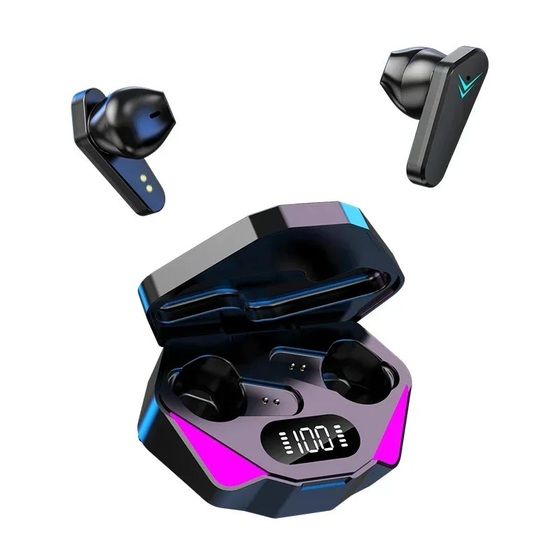 X15 TWS Earphone Bluetooth Wireless | V5.1 In-Ear Headphones | Sport Gamer Headset | Phone Hearing Aids