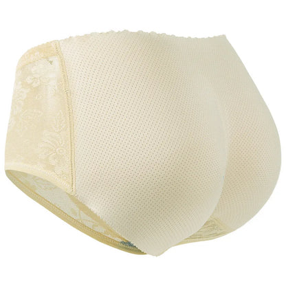 Women’s Butt Padded Enhancer Panties — Lace Breathable Seamless Shapewear, Butt Lifter Slim Briefs