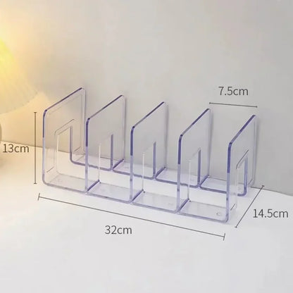 Acrylic Handbag Storage Rack – Transparent Divider Organizer for Luxury Bags Display & Storage