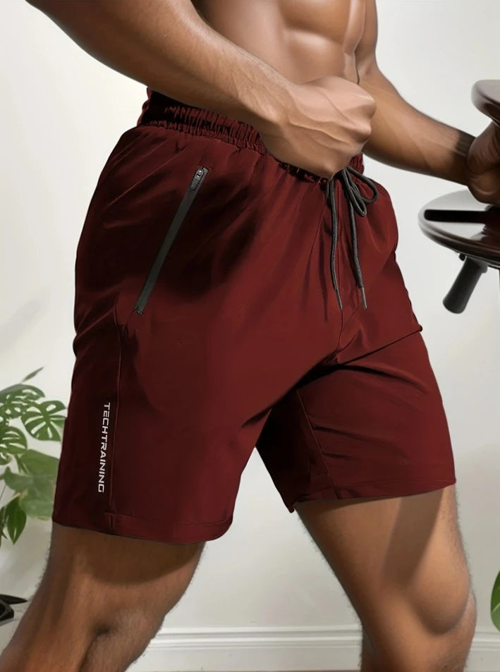 Men’s Summer Sports Shorts – Quick-Dry Breathable Gym, Running & Cycling Bottoms with Drawstring Waist, Casual Workout Outfit