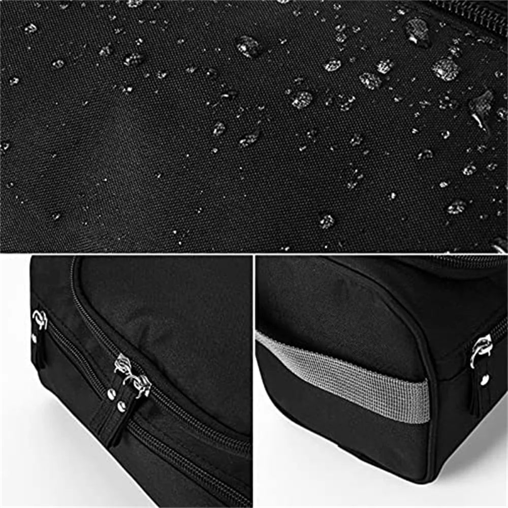 Waterproof Makeup & Cosmetic Organizer Bag – Travel Toiletry Storage Case for Men & Women Beauty Essentials Wash Pouch