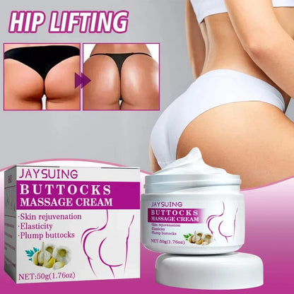 Buttock Firming & Shaping Cream – Hip Lift & Skin Tightening Body Care Essential Oil for Women, Smooth & Contoured Appearance Enhancement Formula