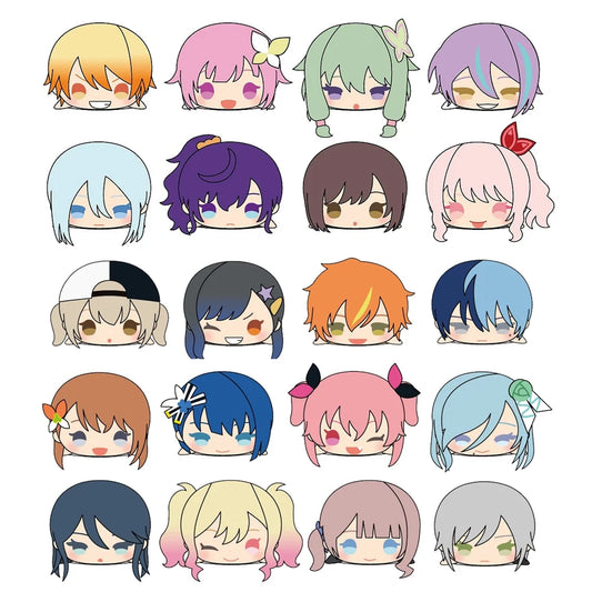 Stuffed Mochi Mascot Keychain — PROJECT SEKAI Wonderlands×Showtime Nightcord Vivid BAD SQUAD Leo/Need MORE JUMP