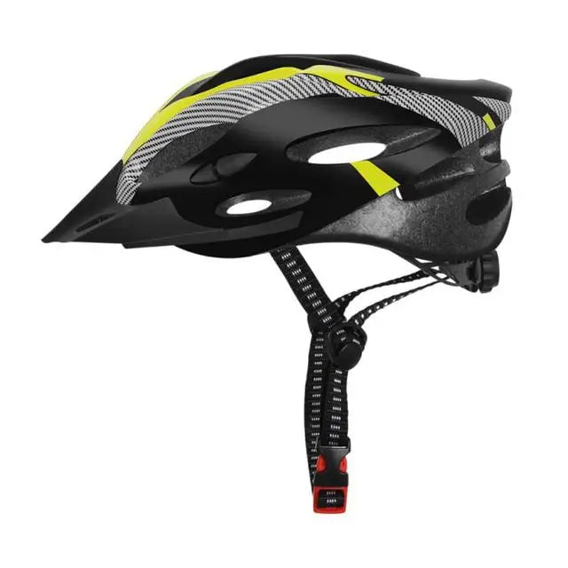 Carbon Fiber Texture MTB Helmet – Adult Mountain Bike & Cycling Safety Cap, EPS Foam Motorcycle Hat for Men & Women