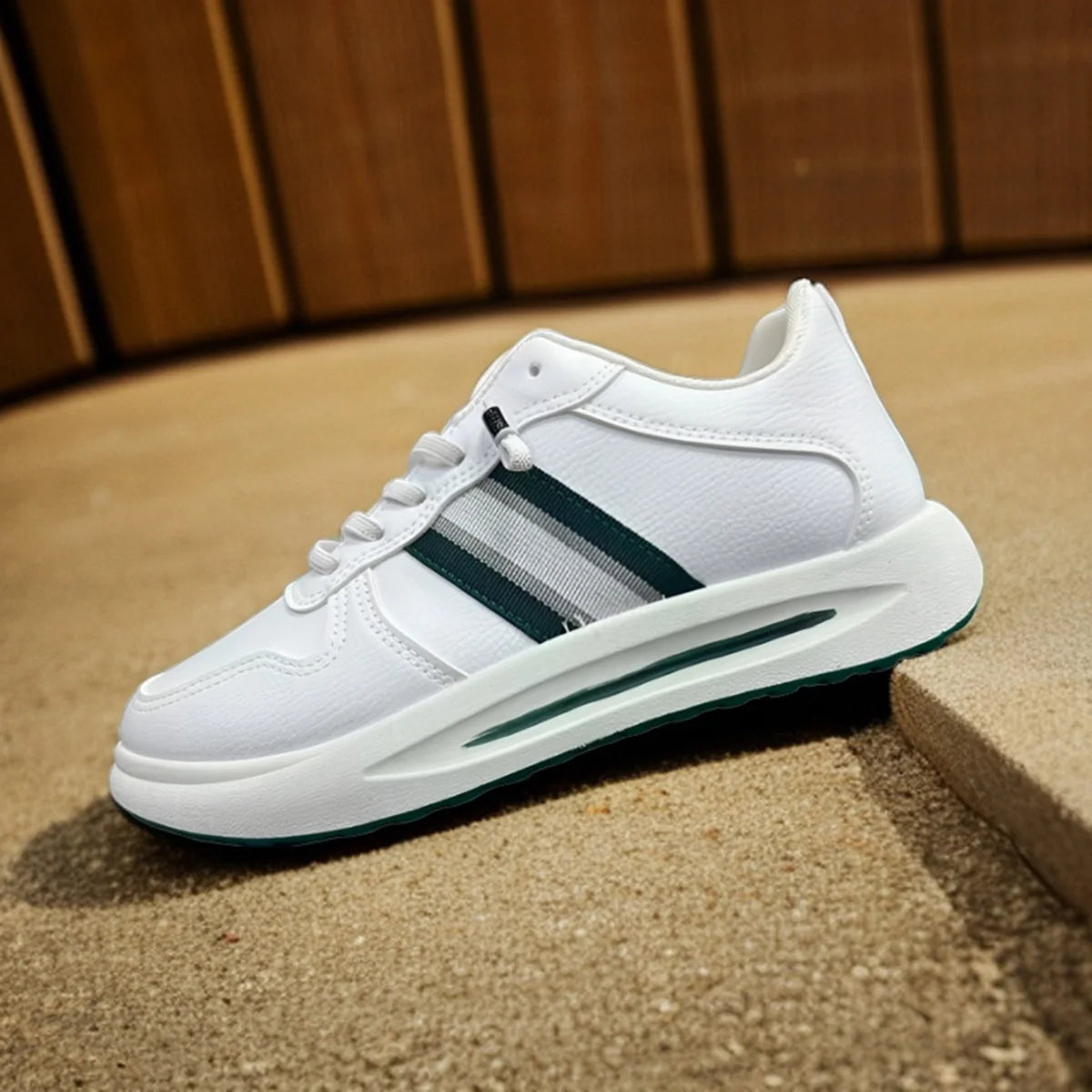 2024 New Men’s Casual Shoes – Fashionable Comfort Mesh Platform Sneakers for Outdoor Sports & Tennis