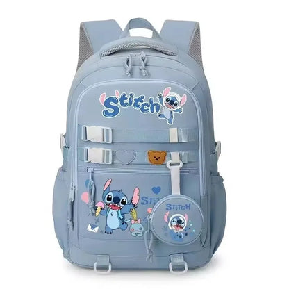 Disney Lilo & Stitch School Backpack – Large Capacity Travel Bag for Girls & Teens
