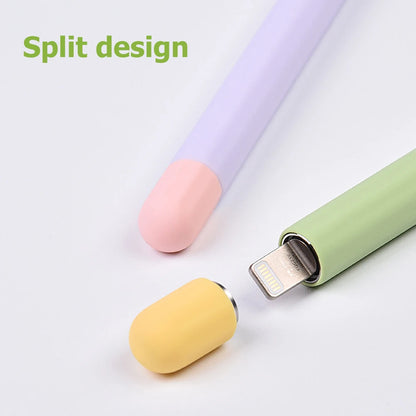 Soft Silicone Pen Holder for Apple Pencil – Protective Cover for 1st and 2nd Generation Stylus Pen Accessories