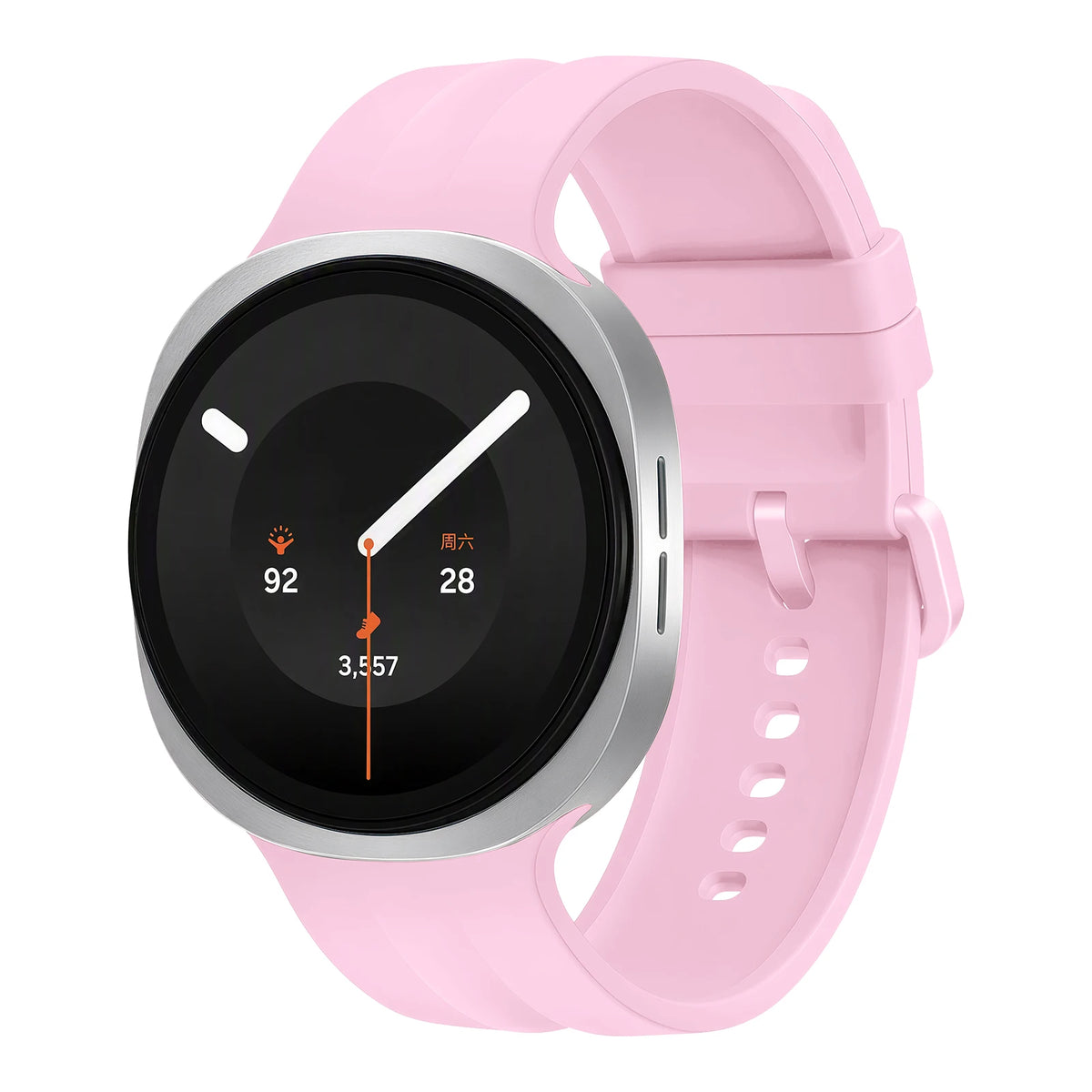Samsung Galaxy Watch 9 40mm/44mm Silicone Sport Band - Replacement Strap for Galaxy Watch 8 and Watch 8 Classic 46mm