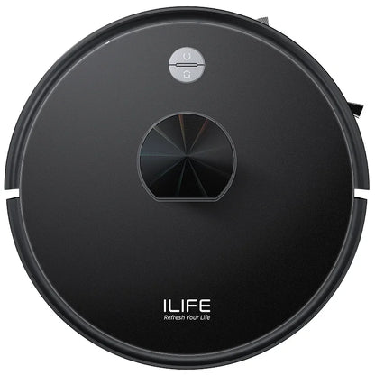 ILIFE A20 Robot Vacuum and Mop Combo – LiDAR Navigation, 3000Pa Suction, Smart Mapping, App/Alexa Control, Ideal for Pet Hair