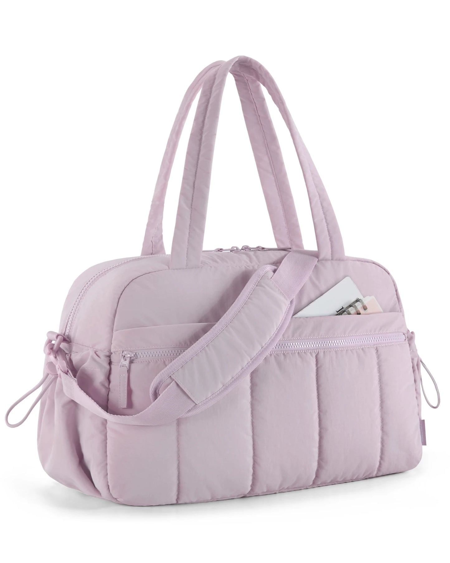 BAGSMART Travel Duffel Gym Bag for Women – Waterproof Carry-On Weekender with Wet Pocket & Cabin Luggage