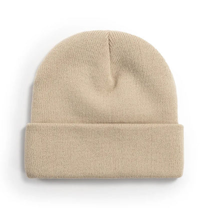 Winter Knit Beanie Hat - Warm Stretch Skull Cap for Boys Girls Adults in Black White Blue Pink & More Colors