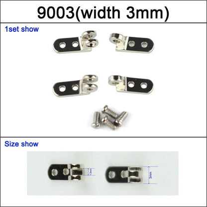 10 Sets Eyeglasses Hinge Replacement - Plastic Frames, Acetate Sunglasses, Wooden Glasses Repair Parts & Accessories