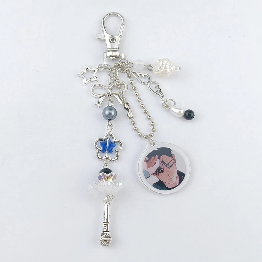 Alien Stage Acrylic Matching Keychains - Luka Mizi Hyuna Ivan Keyrings for Backpacks, Phones & Christmas Gifts