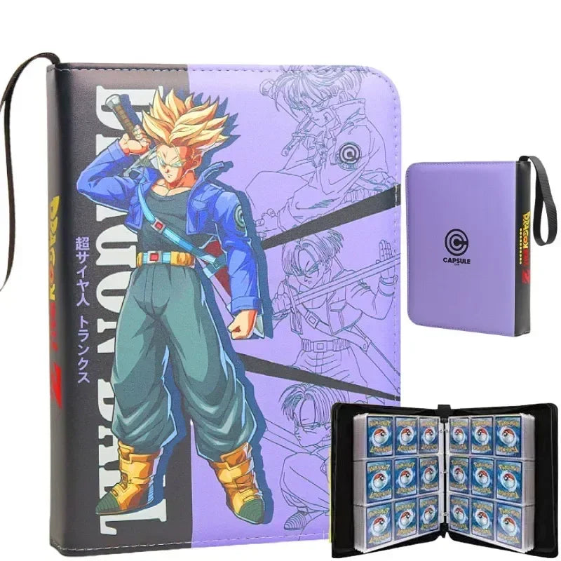 Anime Dragon Ball Card Album – 400/900pcs Storage Binder for Vegeta IV Game Cards, Kids Gift